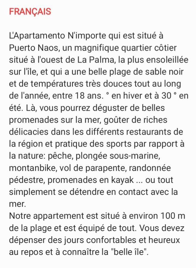 Apartamento Any Puerto De Naos Luaran gambar